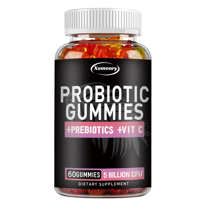 Probiotic Gummies - Good for Intestinal Health, Relieve Bloating and Promote Digestion, Immune Support - 60 Gummies