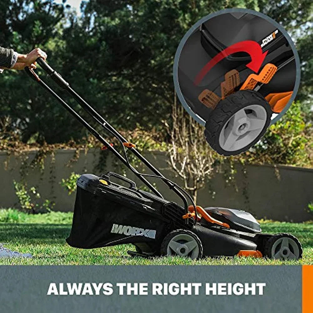 Worx  40V Power Share 4.0Ah 17" Cordless Lawn Mower (Batteries & Charger Included)