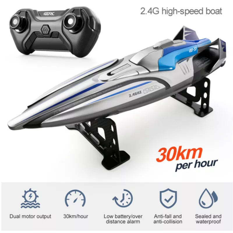 30KM/H RC High Speed Racing Boat Speedboat Remote Control