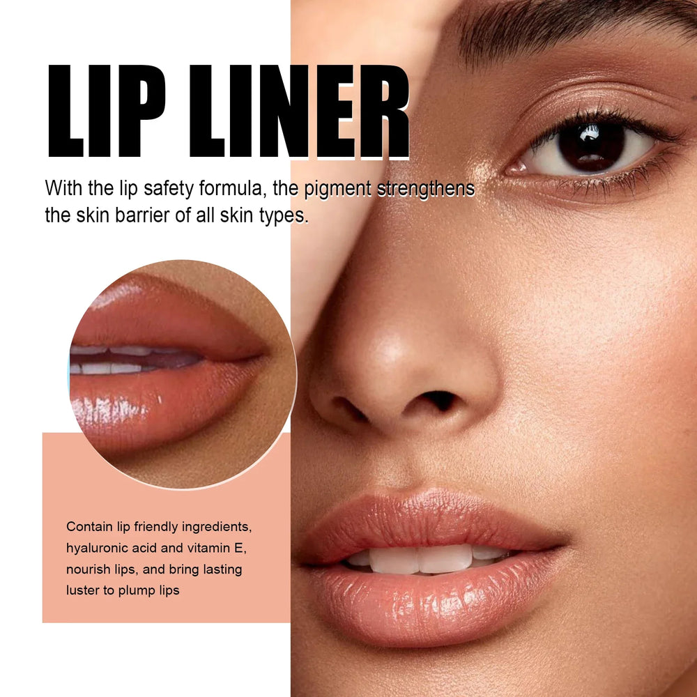 Lasting Peel Off Lip Liner Make Up Products Matte Non-Stick Cup Waterproof No Creasing Moisturizing No Separation  Makeup