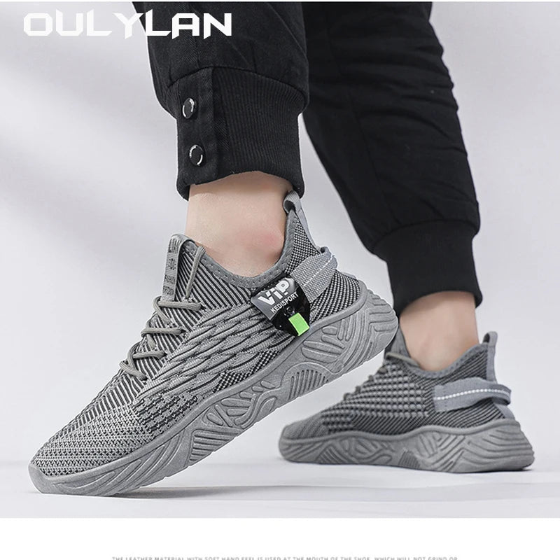 Outdoor Sports Mesh Breathable  Men's Sneakers Casual Comfortable