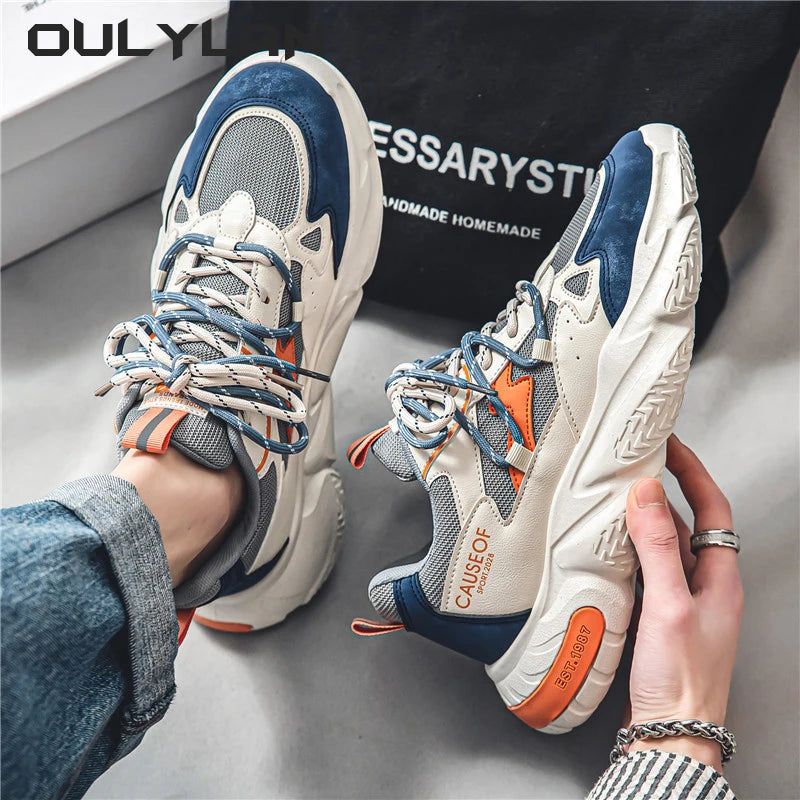 Men's Sneakers Leisure Versatile Height Increasing  Fashion Sports