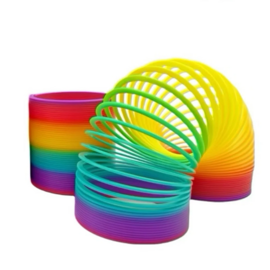 Slinky Toys for Kids Goodie Bag Stuffer Rainbow Large Spring Toy