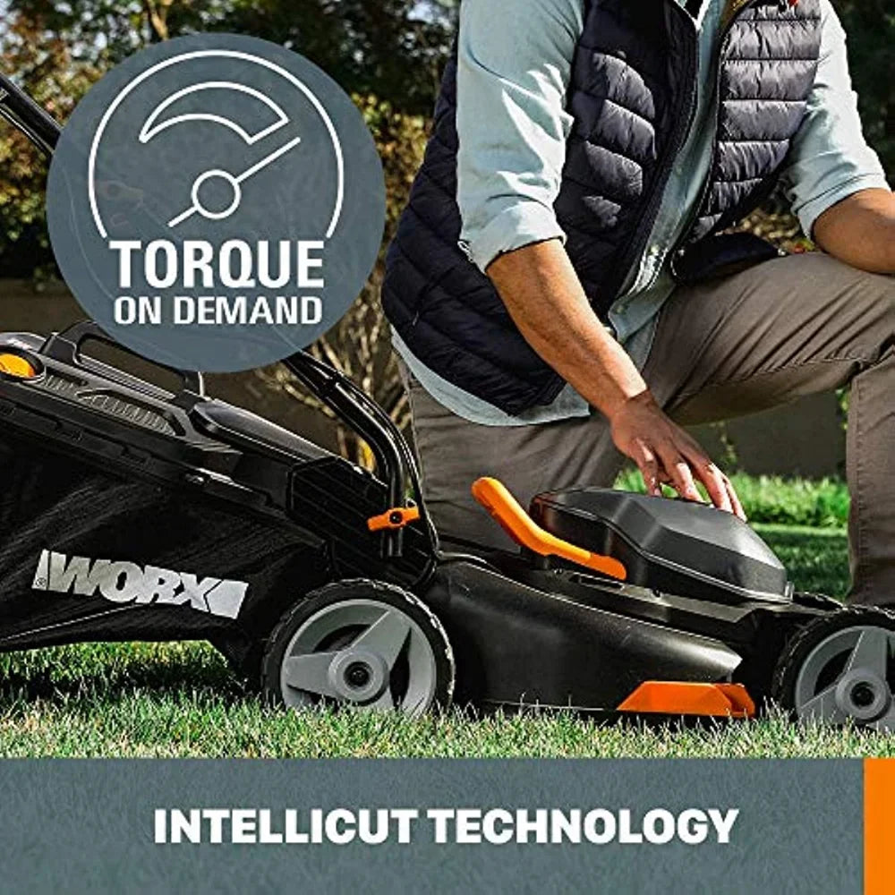 Worx  40V Power Share 4.0Ah 17" Cordless Lawn Mower (Batteries & Charger Included)