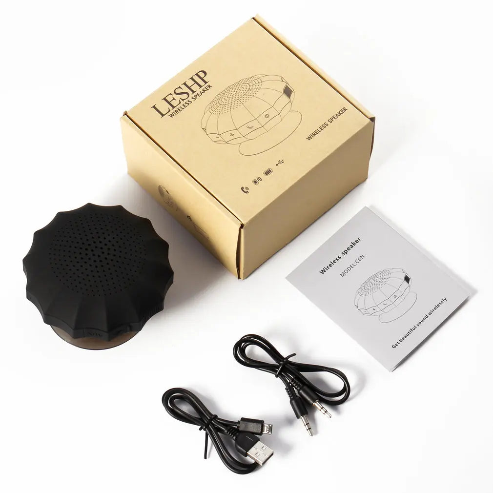 Portable Waterproof Bluetooth Shower Speaker