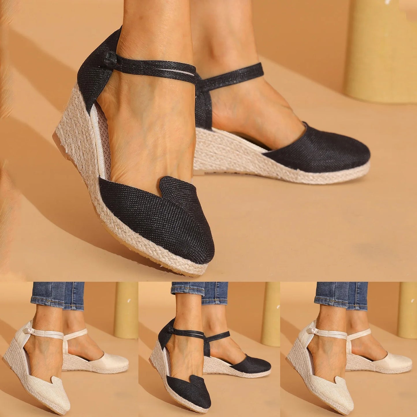 Platform Wedge Woman Shoes Fashion Elegant Sandals