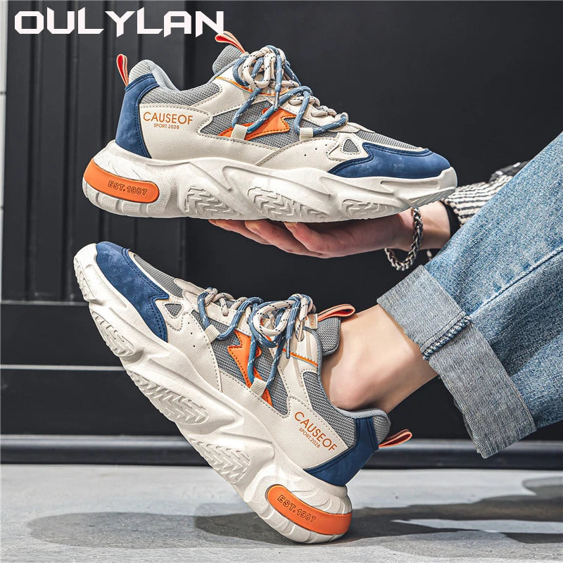 Men's Sneakers Leisure Versatile Height Increasing  Fashion Sports