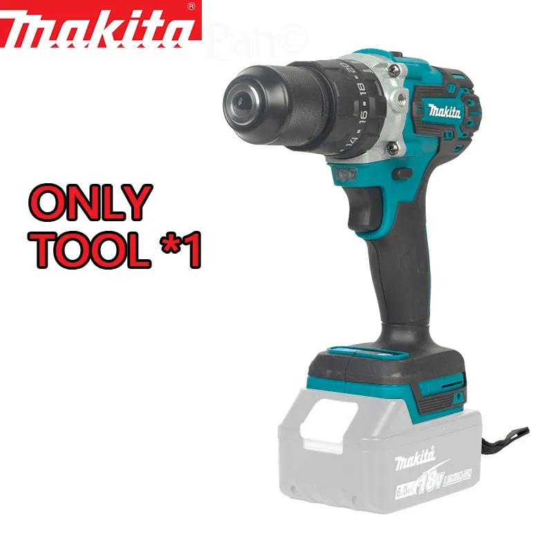 Cordless Driver Drill 18V LXT Brushless Motor Electric Screwdriver Power Tool Suitable for Makita 18V Battery