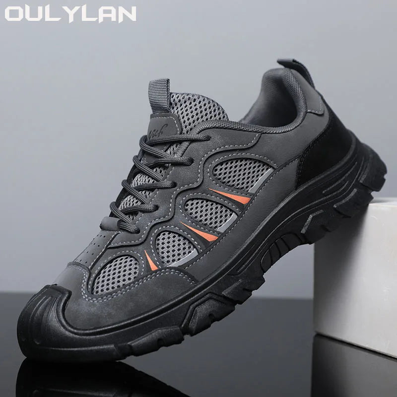 Hiking Sneakers for Men Breathable Outdoor Trekking Sport Climbing Walking