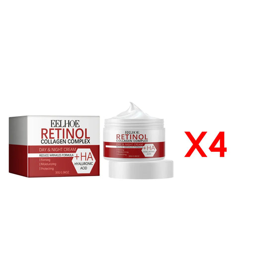 Retinol Anti Aging Face Cream Collagen Hyaluronic Acid Moisturizing Skin Cream Wrinkles Removal Skin Care Products 30g