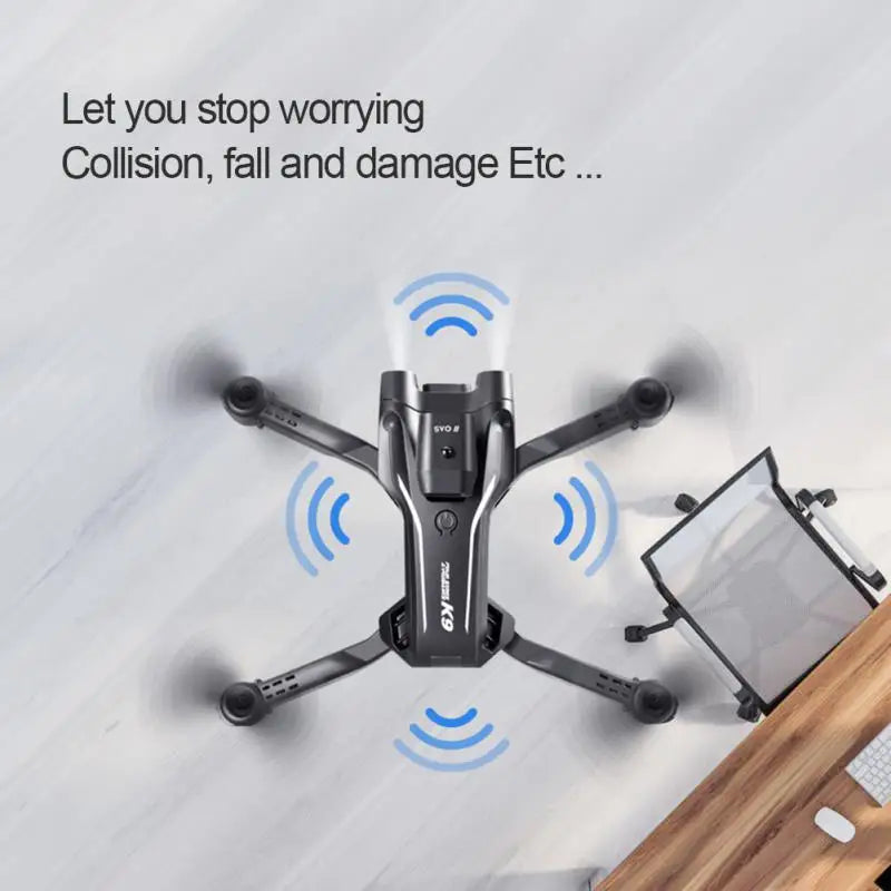 Pro Drone Four-sided Obstacle Avoidance Optical Flow Positioning Dual Camera 4K HD Aerial Photography