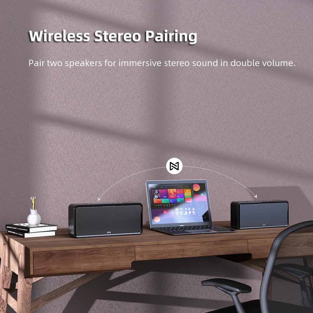 Wireless Bluetooth Powerful Portable Home Speakers