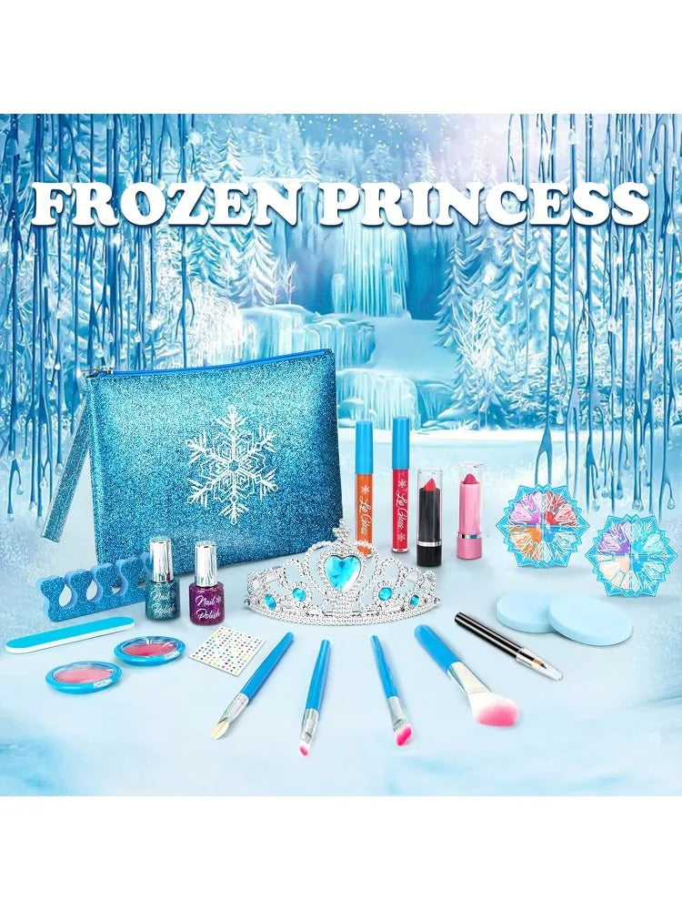 children makeup set, washable real, children's toy  starter  Frozen makeup set