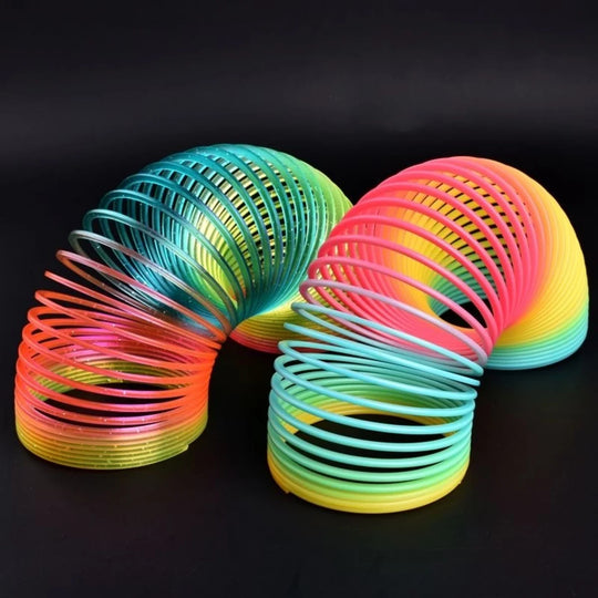 Slinky Toys for Kids Goodie Bag Stuffer Rainbow Large Spring Toy