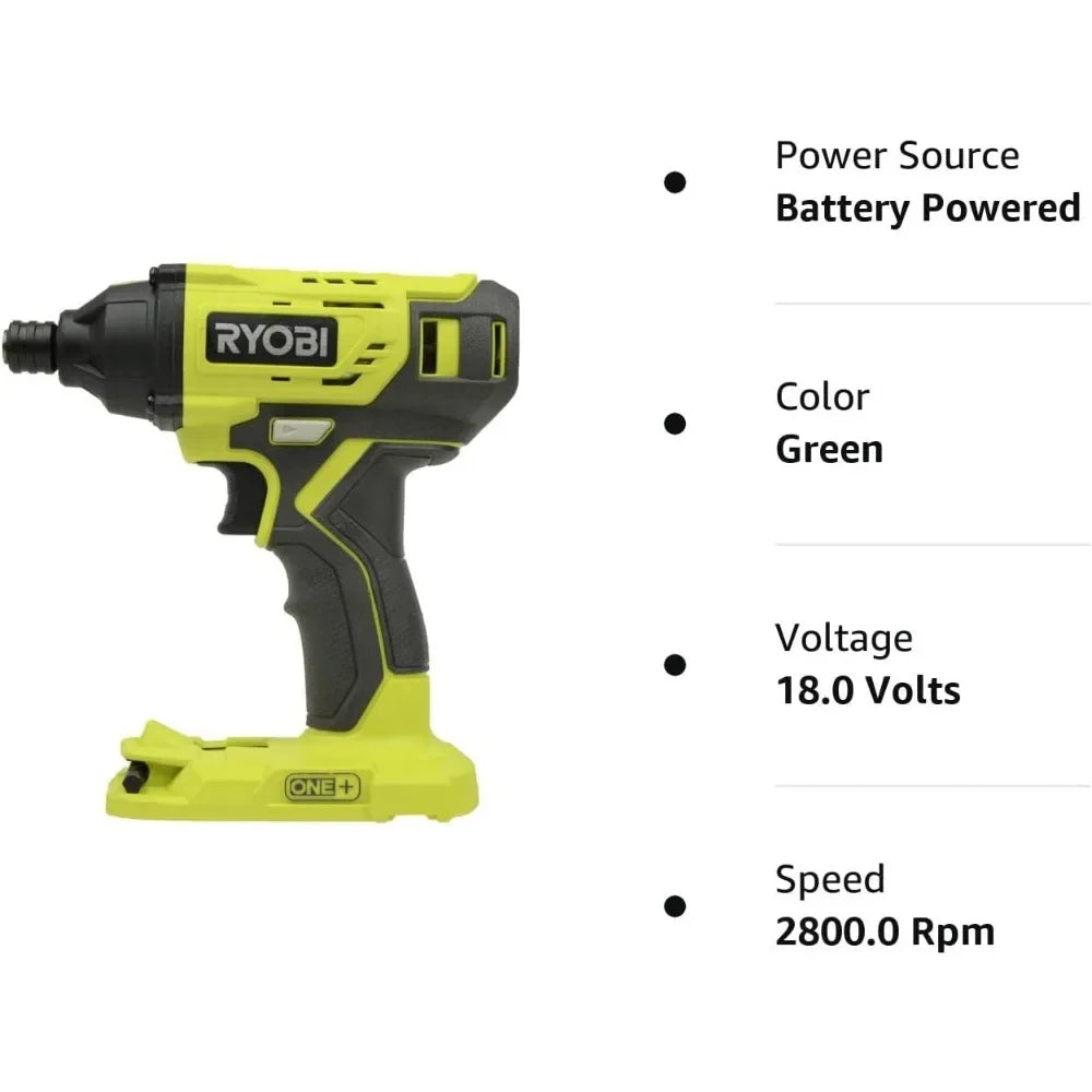 Ryobi 18V One+ Impact Driver (Bare Tool)