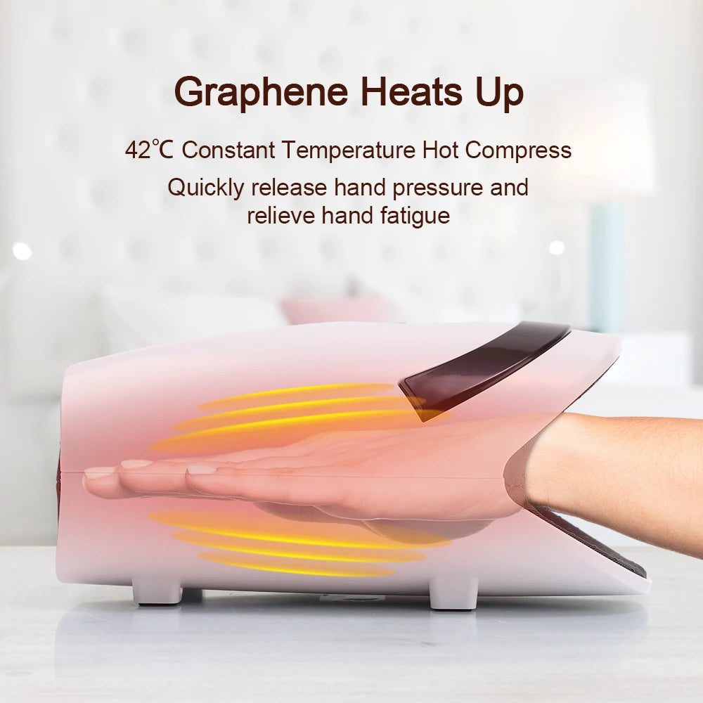 New Acupoint Heated Hand Massager