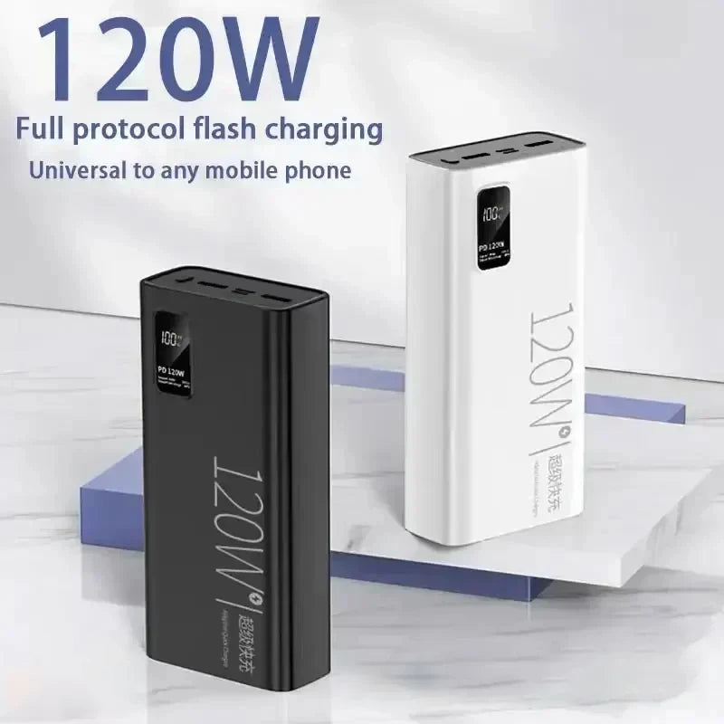 120W Super Fast Charging Power Bank