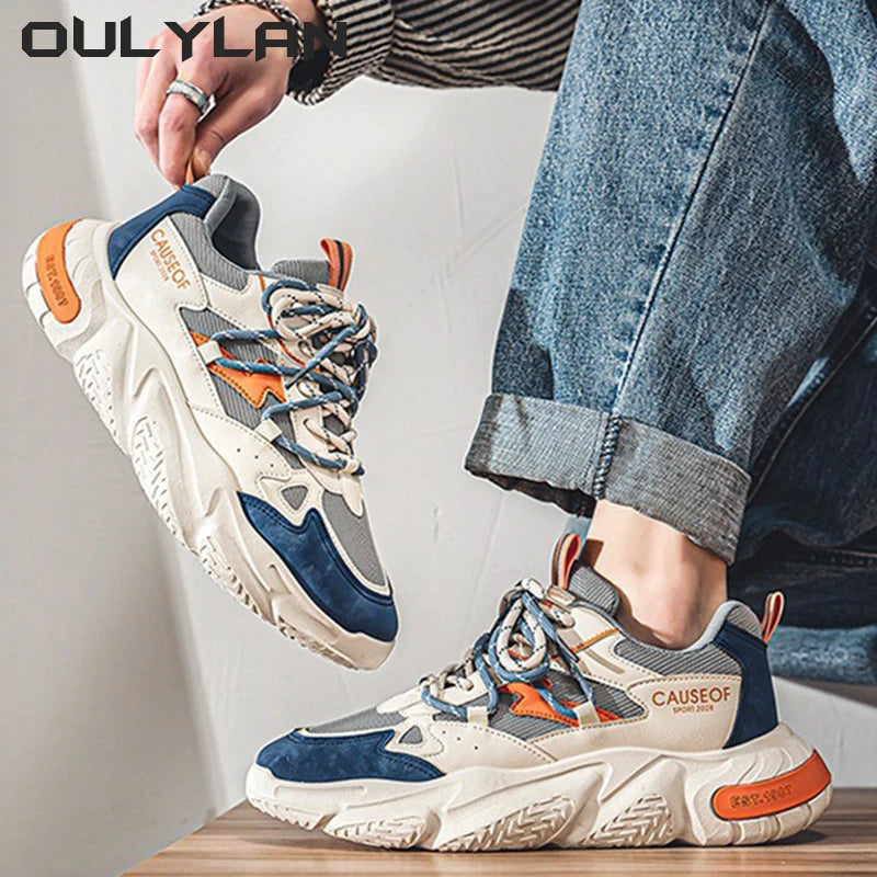 Men's Sneakers Leisure Versatile Height Increasing  Fashion Sports