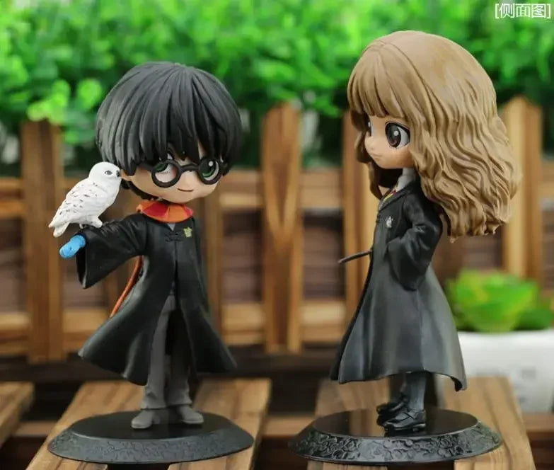 Q Version Harry Potter Characters Action Figures  Anime Hot Movies Children Toys